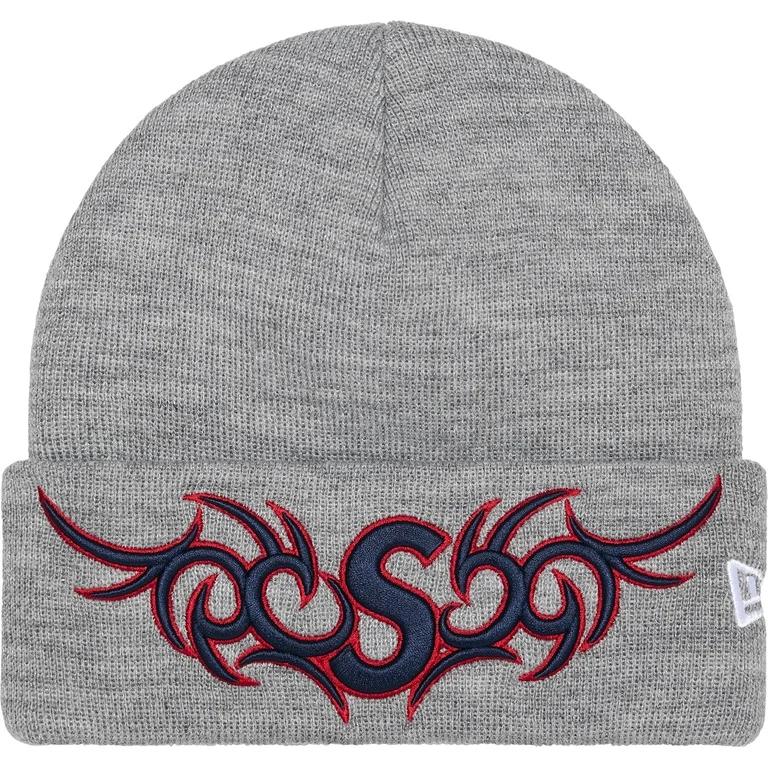 Supreme New Era Tribal S Logo Beanie