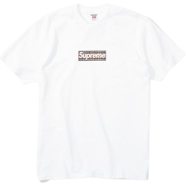 Supreme Burberry Box Logo Tee
