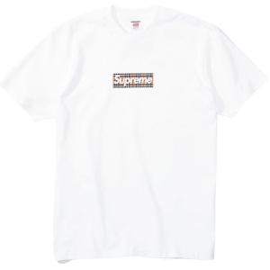 Supreme Burberry Box Logo Tee — 1