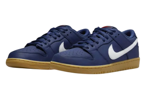Nike SB Dunk Low Navy Gum — 1