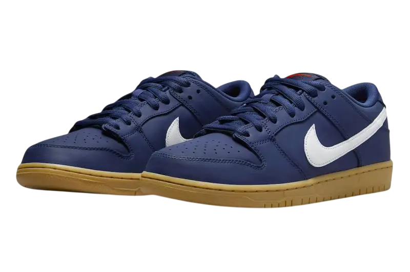 Nike SB Dunk Low Navy Gum — 1