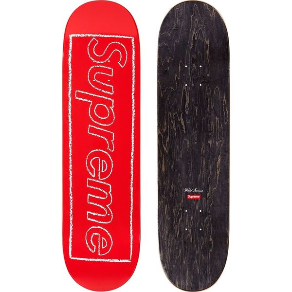 Supreme KAWS Chalk Logo Skateboard