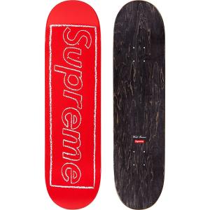 Supreme KAWS Chalk Logo Skateboard — 1