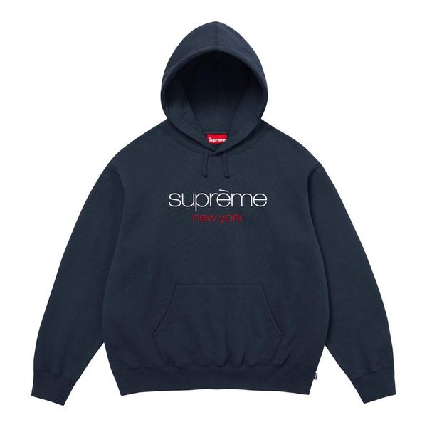 Supreme Classic Logo Hooded Sweatshirt