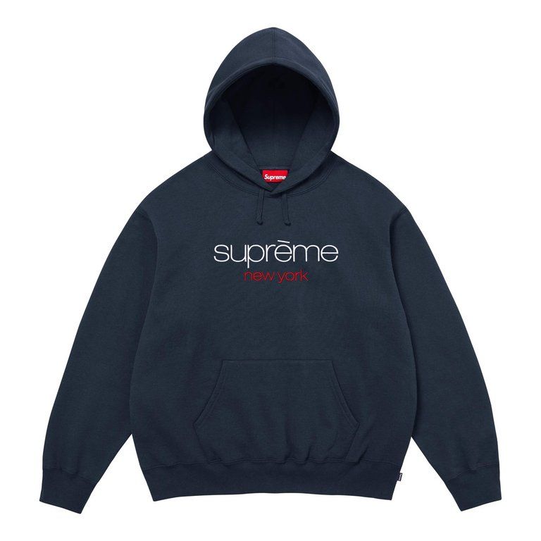 Supreme Classic Logo Hooded Sweatshirt — 1