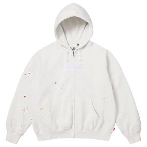 Supreme/MM6 Maison Margiela Box Logo Zip Up Hooded Sweatshirt — 1