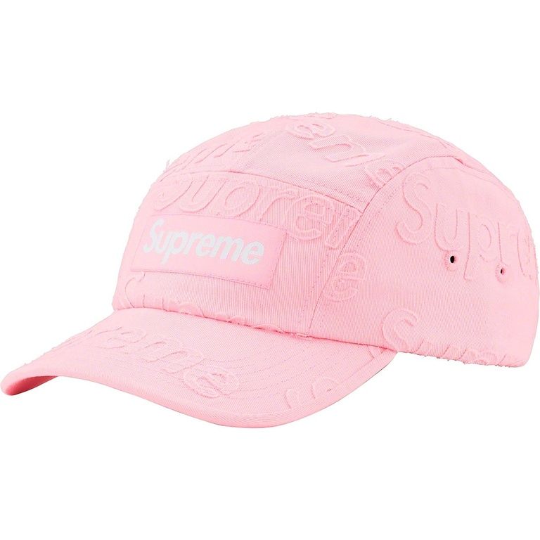 Supreme Lasered Twill Camp Cap — 1