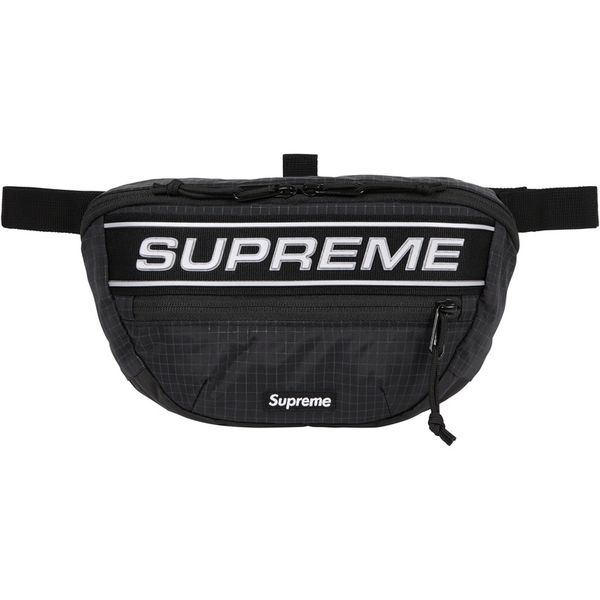 Supreme Logo Waist Bag Reflective