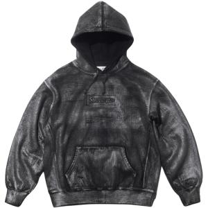 Supreme/MM6 Foil Box Logo Hooded Sweatshirt — 1