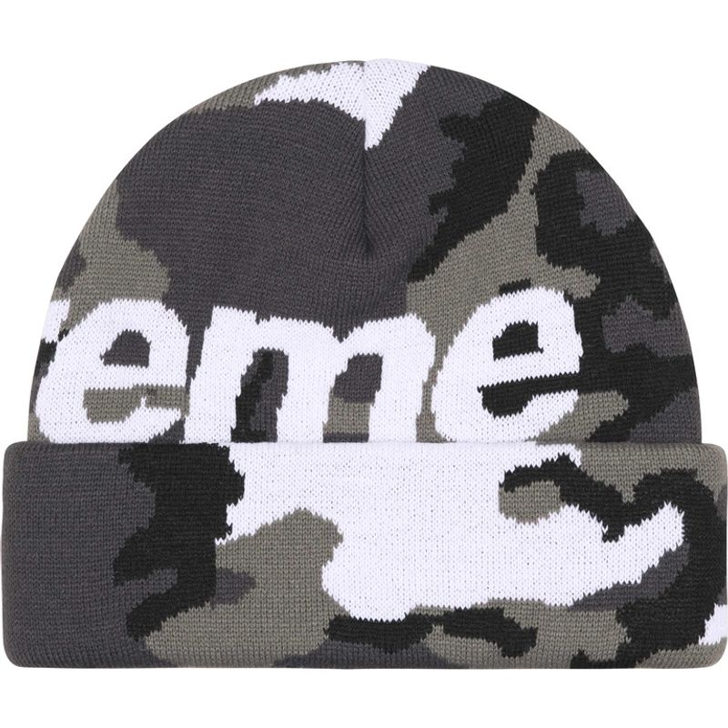 Supreme Camo Big Logo Beanie - vista secundaria