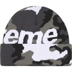Supreme Camo Big Logo Beanie — 2