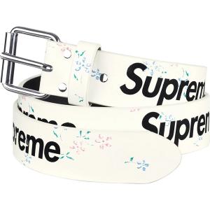 Supreme Repeat Leather Belt — 1