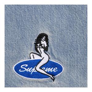 Supreme Quilted Lined Denim Snap Shirt — 3