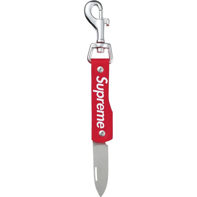 Supreme Leather Clip Knife — 1