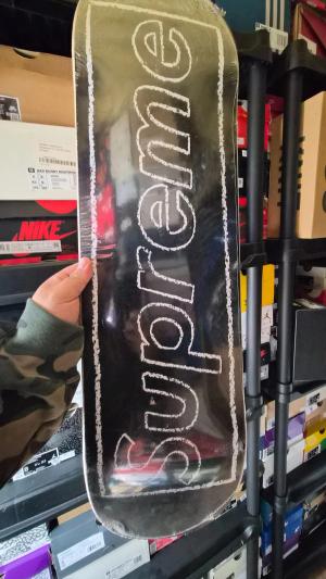 Supreme Chalk Logo Skateboard — 2