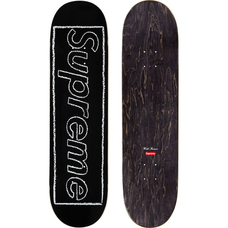 Supreme Chalk Logo Skateboard — 1