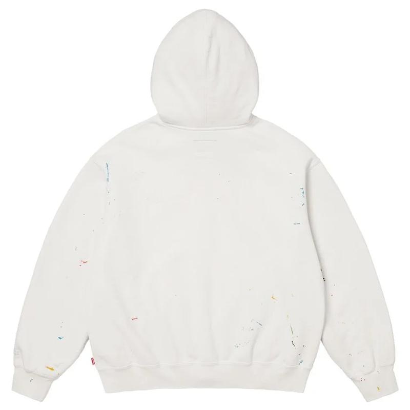 Supreme/MM6 Maison Margiela Box Logo Zip Up Hooded Sweatshirt - vista secundaria