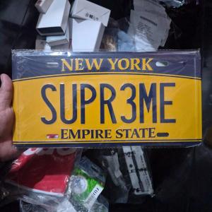 Supreme License Plate — 3