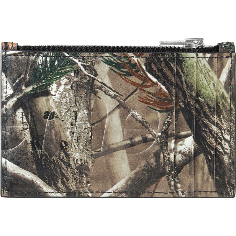 Supreme Leather Zip Card Holder - vista secundaria