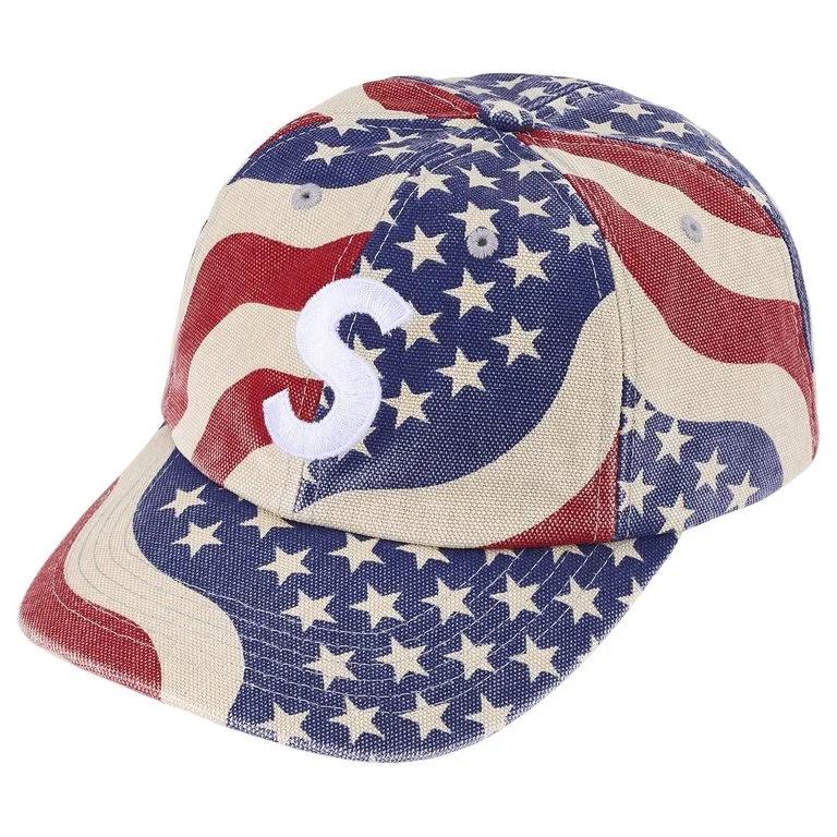 Supreme Coated S Logo 6-Panel Hat