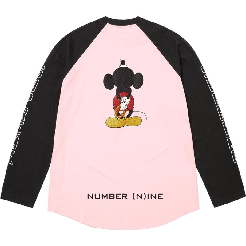Supreme/Number (N)ine/Mickey Mouse Raglan L/S Top - vista secundaria