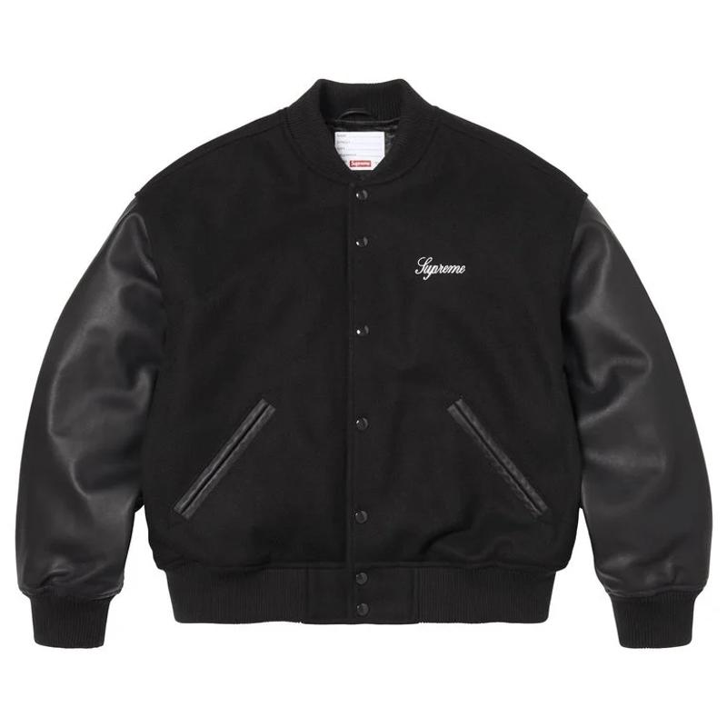 Supreme Cross Varsity Jacket - vista secundaria