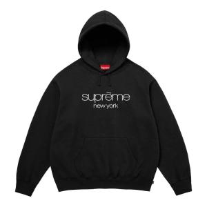 Supreme Classic Logo Hooded Sweatshirt — 1
