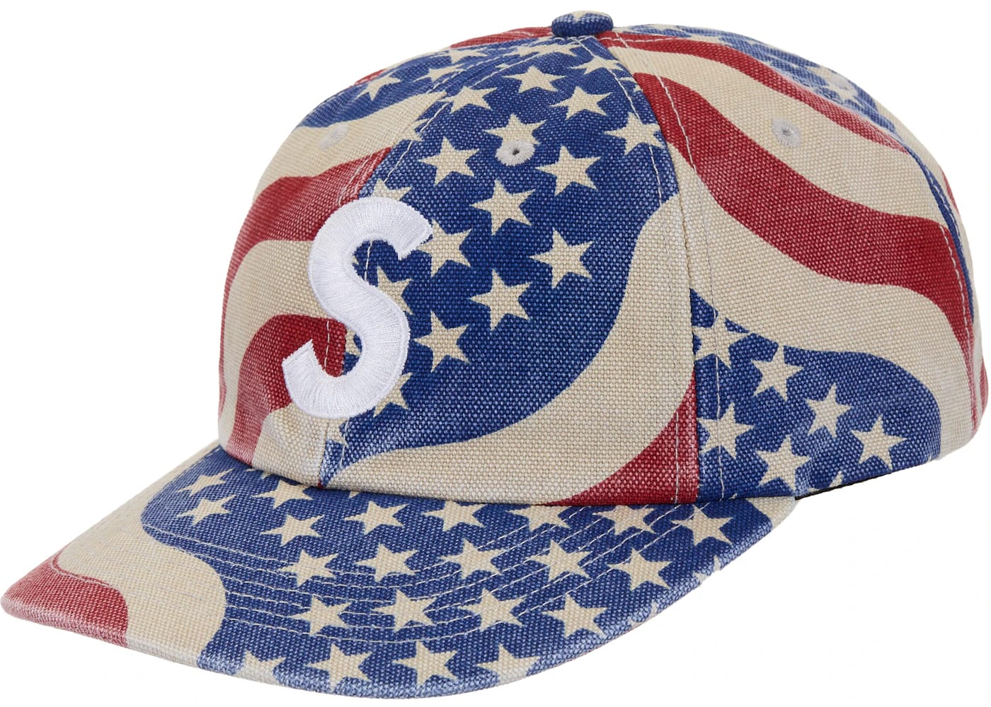 Supreme Pigment Coated S Logo 6-Panel Hat | Supreme | SUPPLYROOM