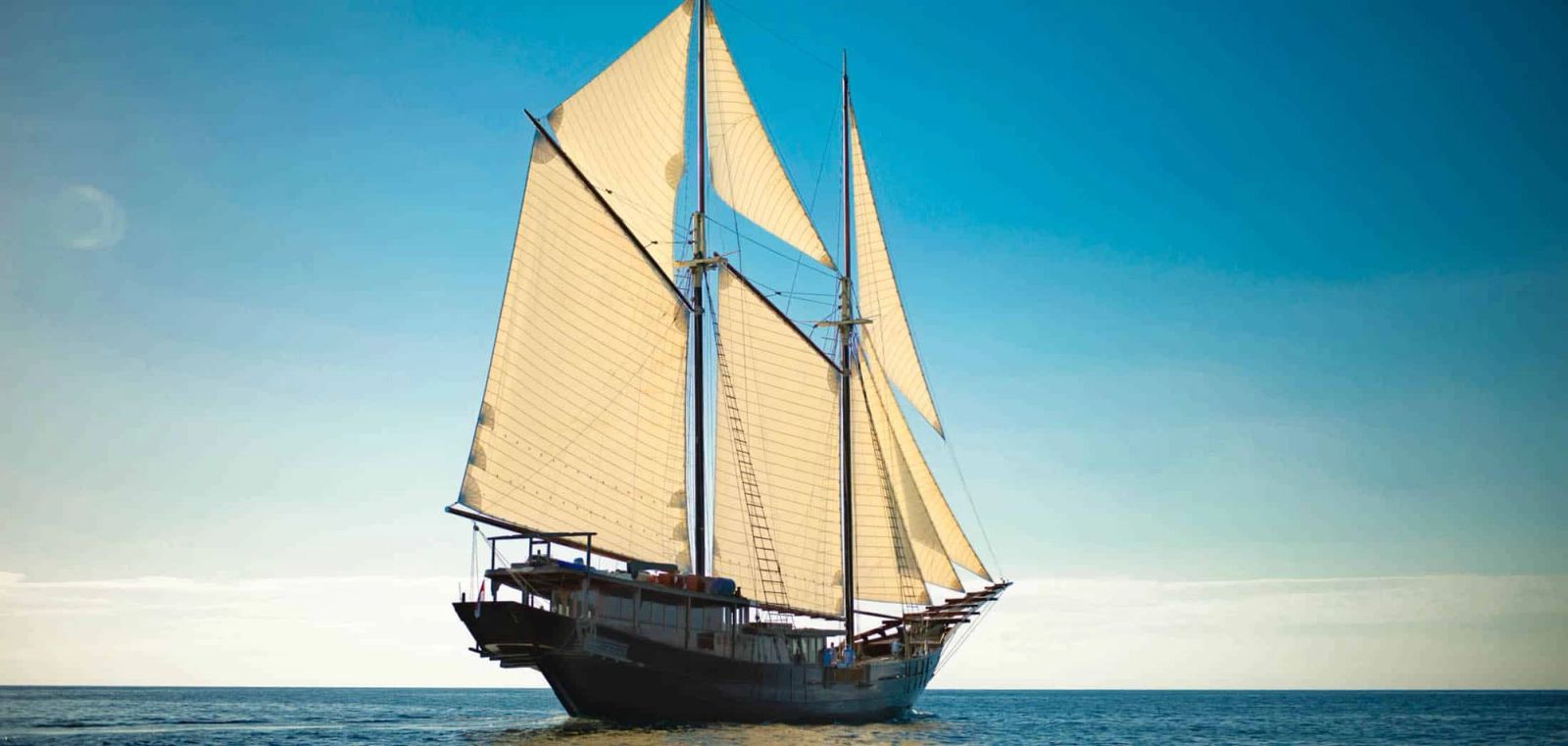 Each yacht in the program is a study in Indonesian boatbuilding.
