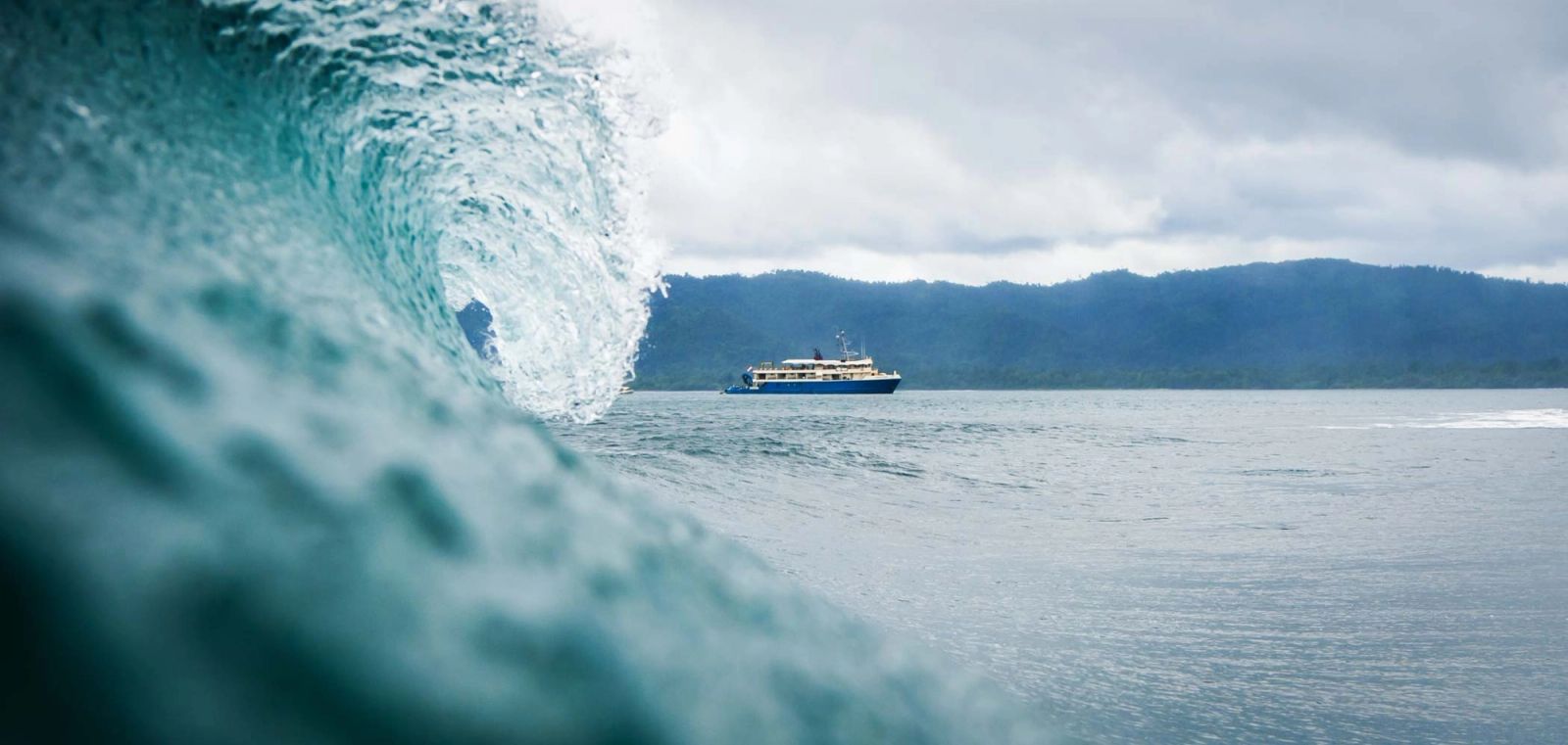 Kudanil Explorer is the most stable vessel for exploring remote surf breaks.