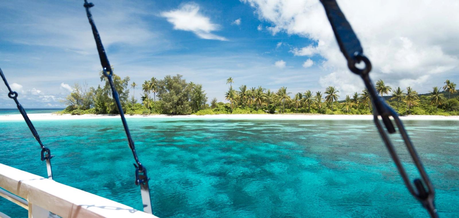 The view from our first expedition. Islands that hadn't been visited by outsiders in years.