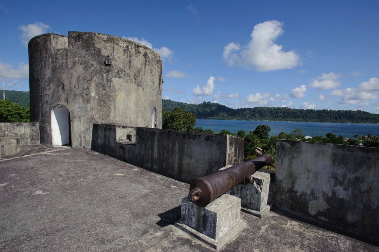 Fort Belgica at Golden Hour