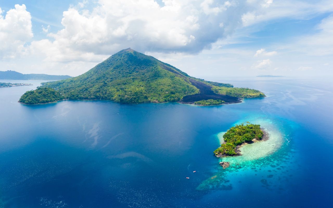 Banda Sea, Gunung Api