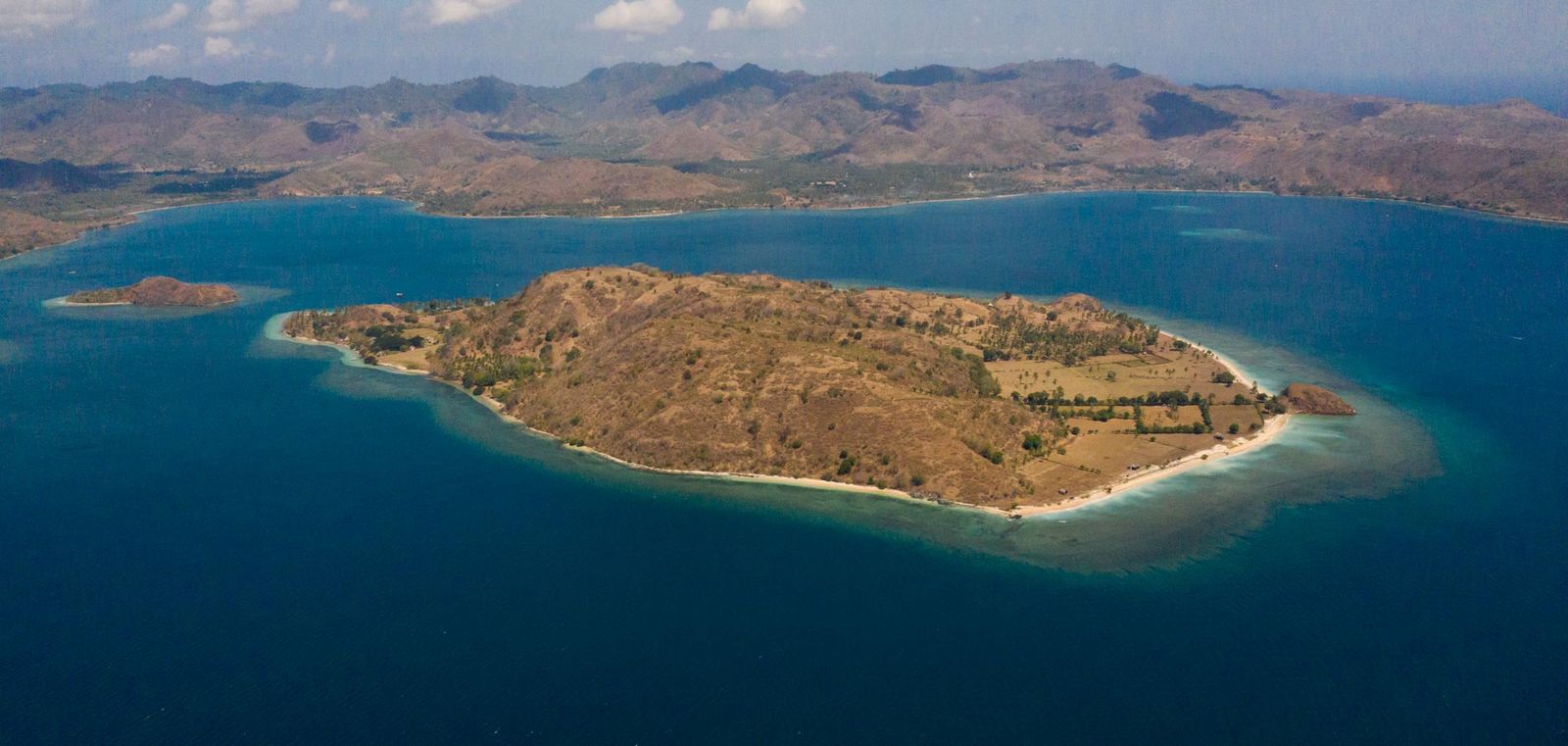 Beautiful Gili Asahan in southwest Lombok. 