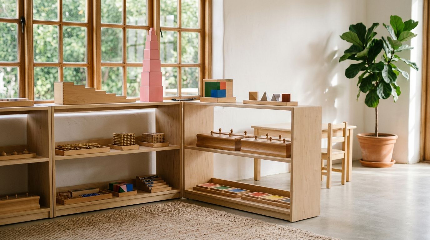 Casa de los Niños y el Método Montessori en Preescolar: Periodos Sensibles y Autonomía Real