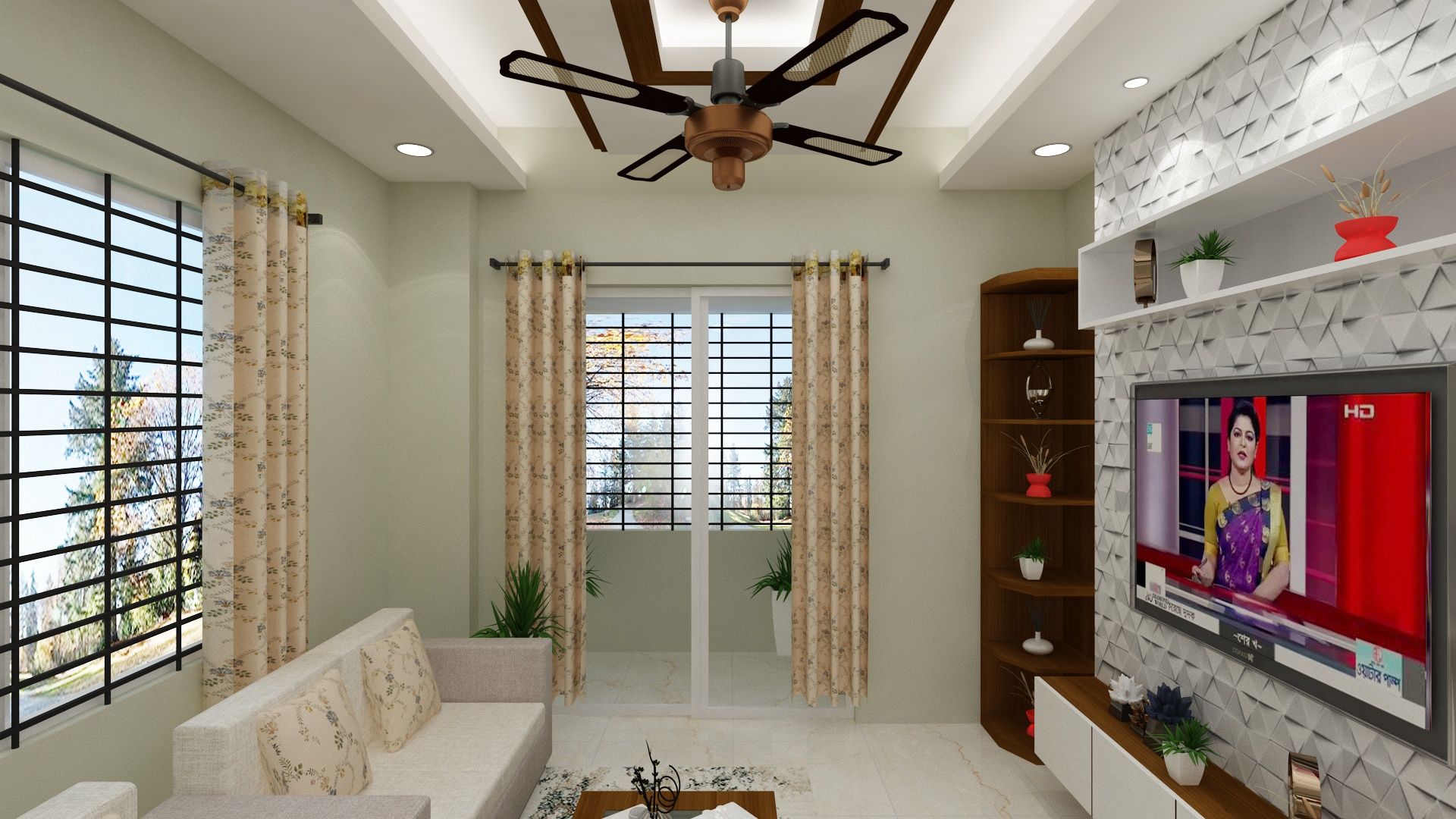 Residence Interior at Aftabnagar, Dhaka – photo 5 of 11
