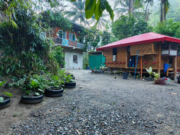 Our native house, located in front of the multipurpose building.