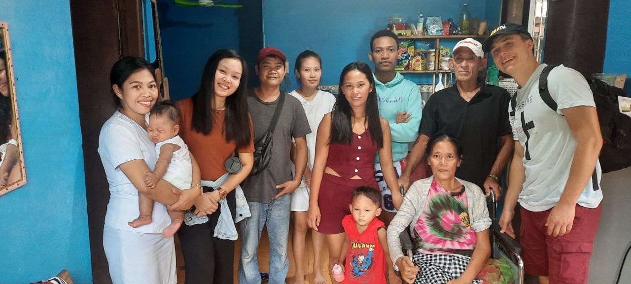 Ministering to my best friend's family after his mother had a stroke, offering encouragement and herbal treatment.