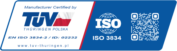 Zertifikat EN ISO 3834-2 — Schweißtechnische Qualitätsanforderungen