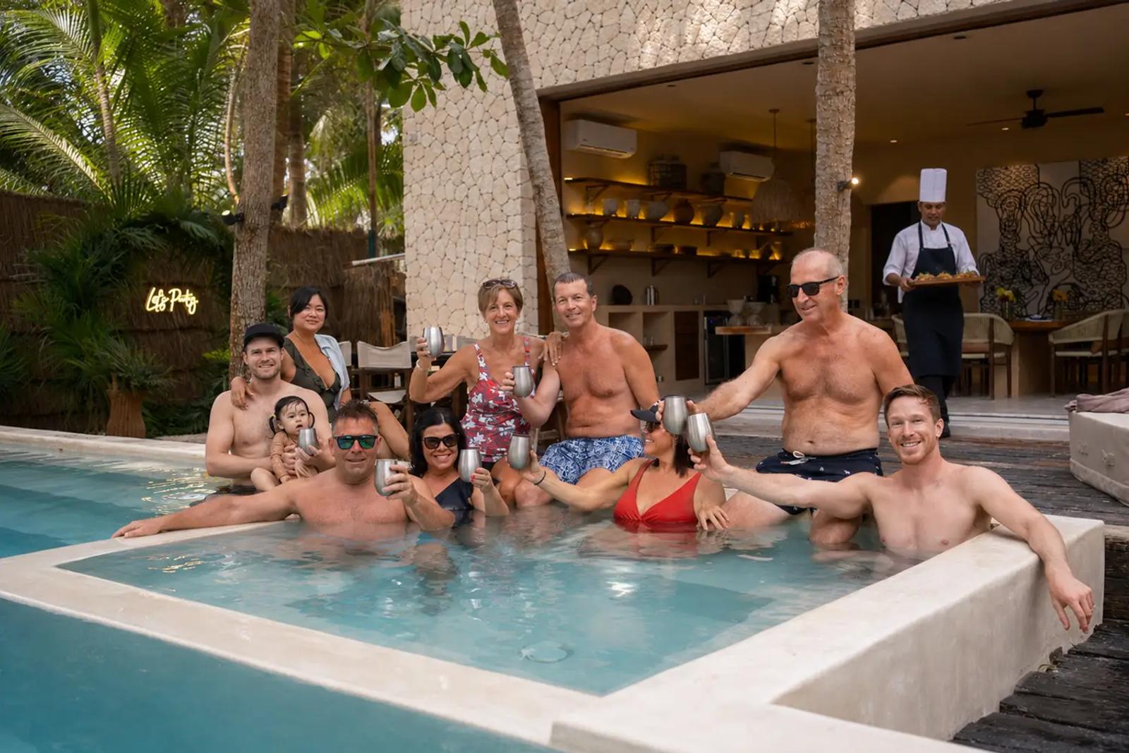 Luxury villas for family vacations.