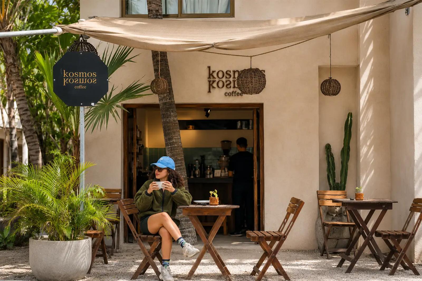 Testing the best coffee shops in Tulum