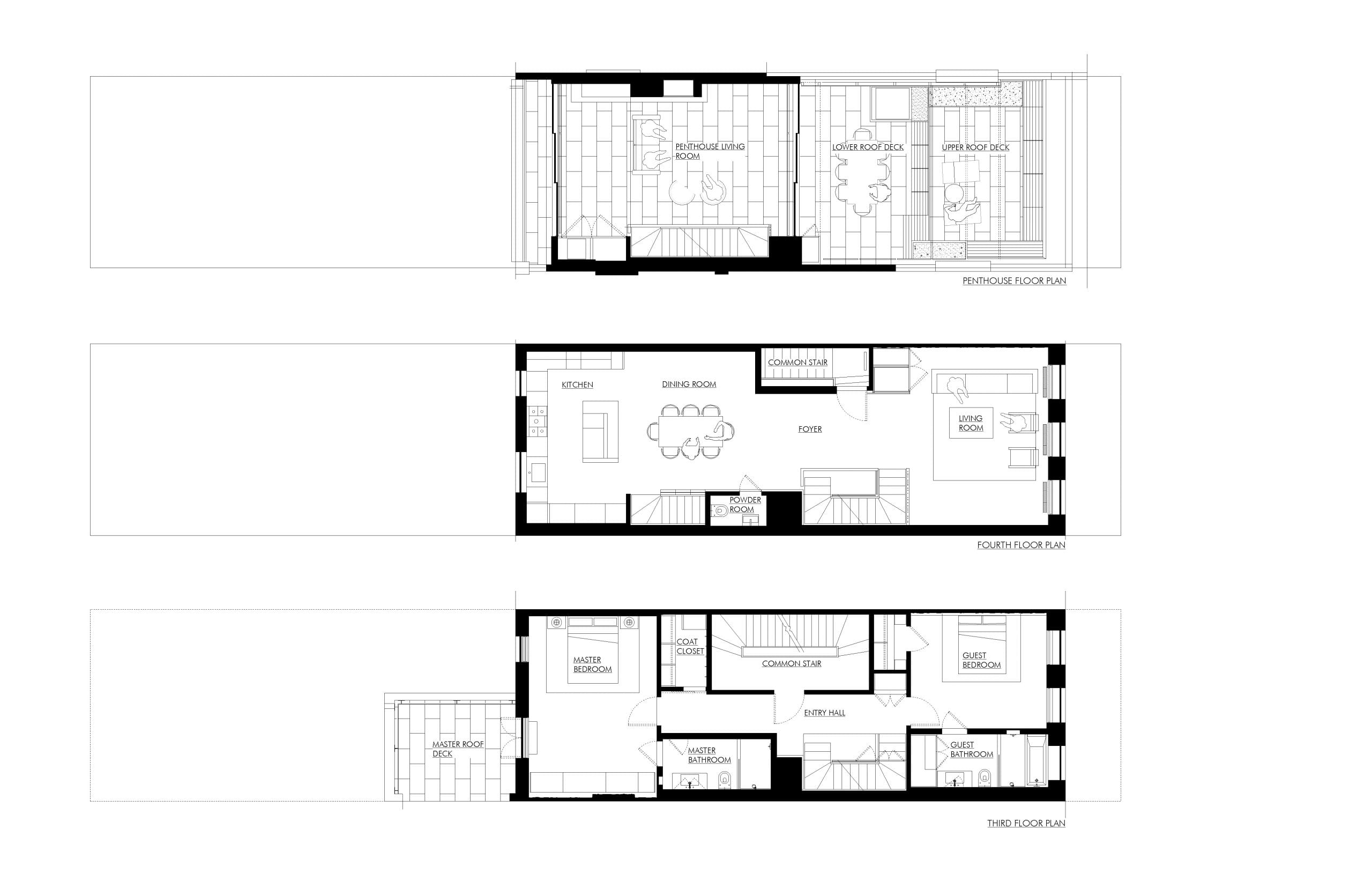 Upper West Side Triplex and Rooftop Addition 10