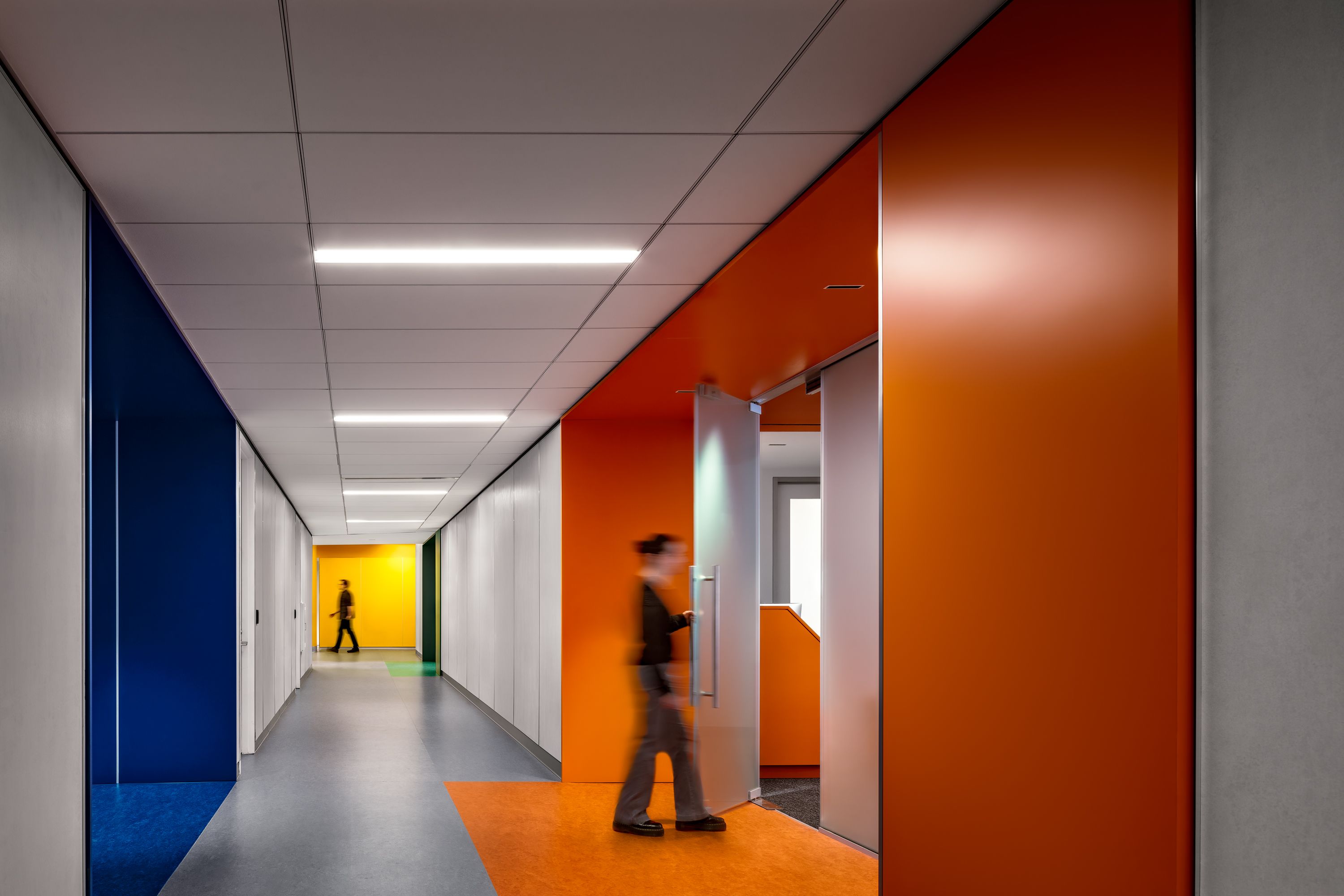 Colorful corridor