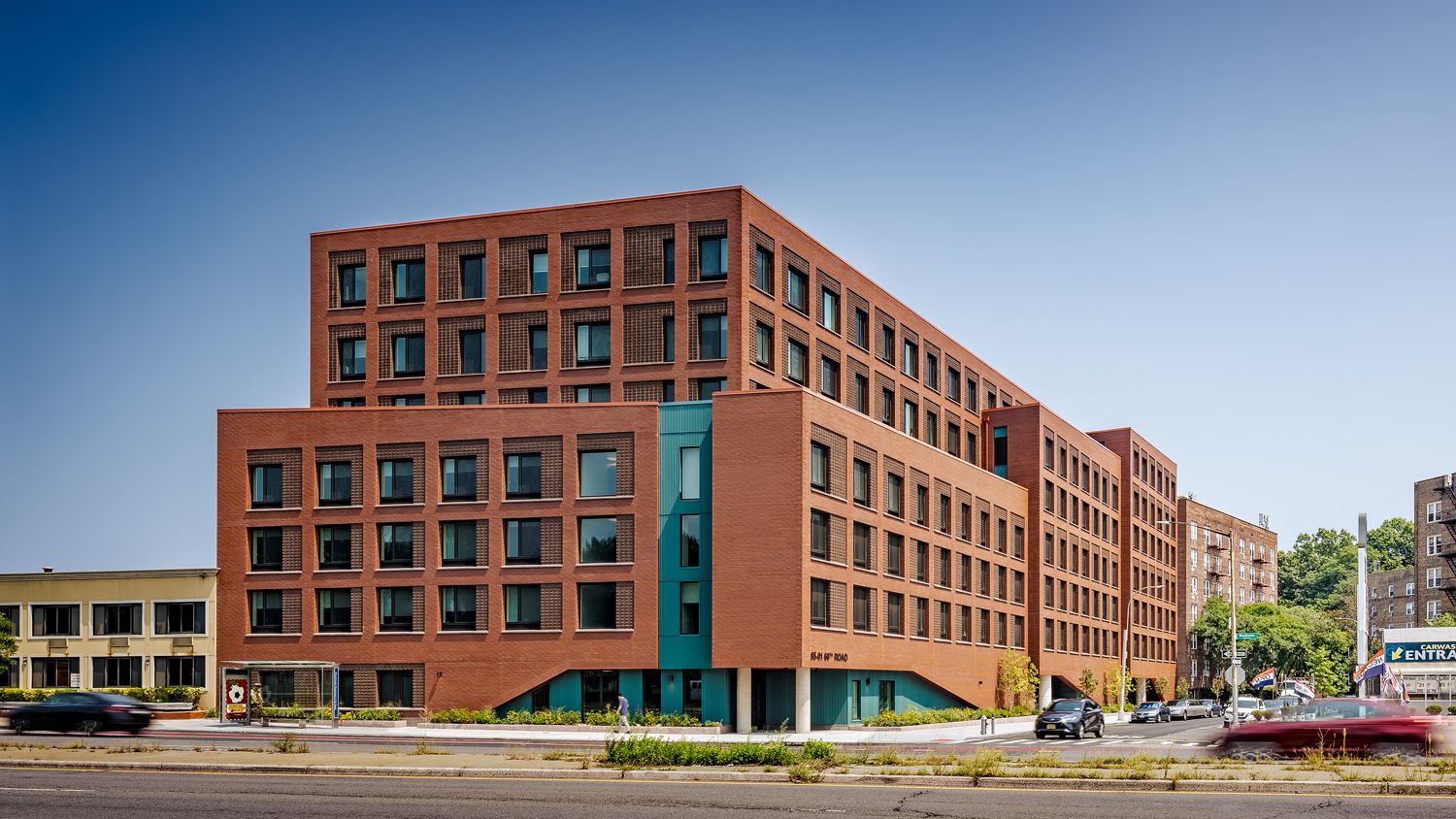 View of The Woodhaven from Woodhaven Boulevard