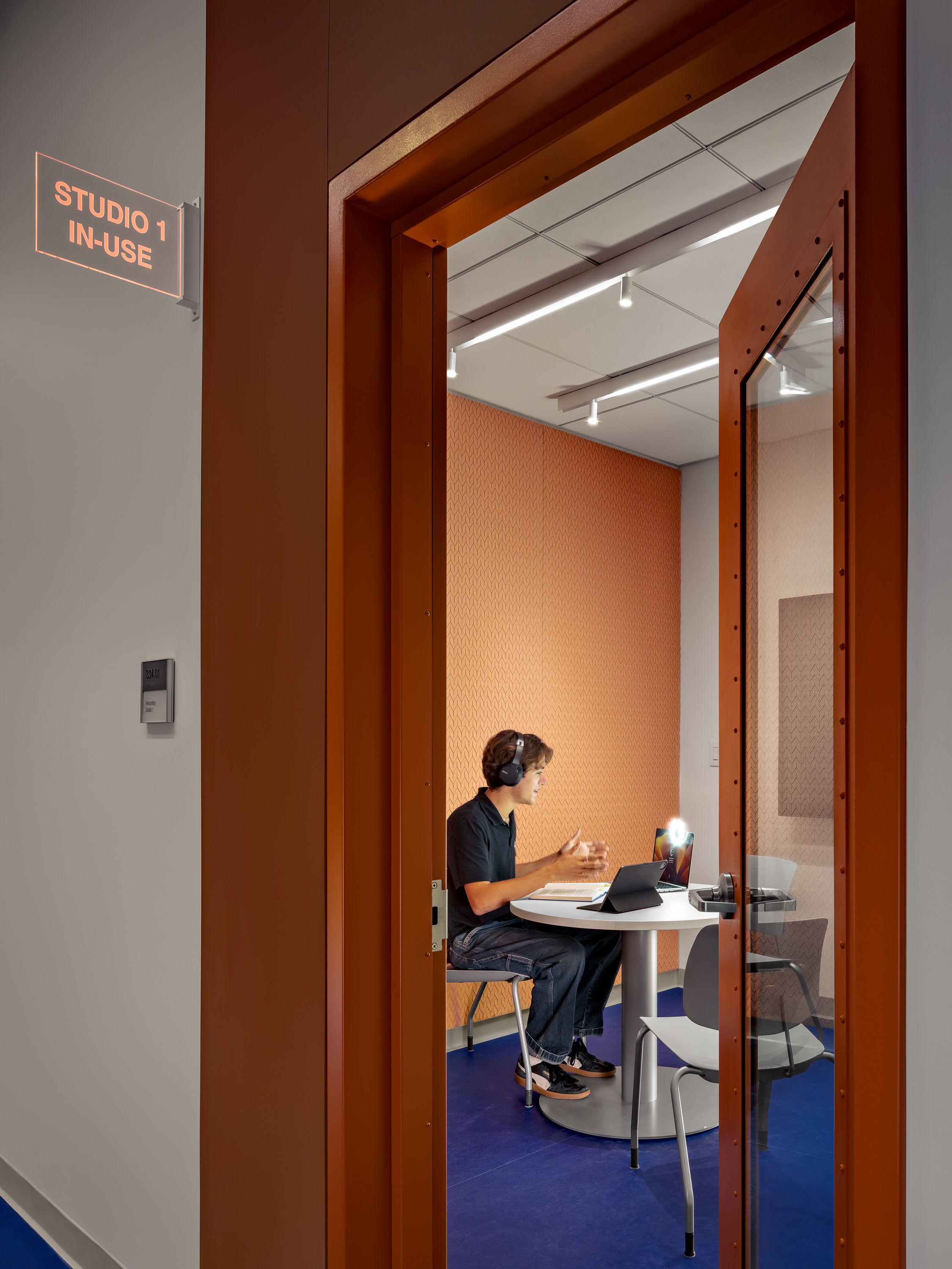 Sound proof recording studio