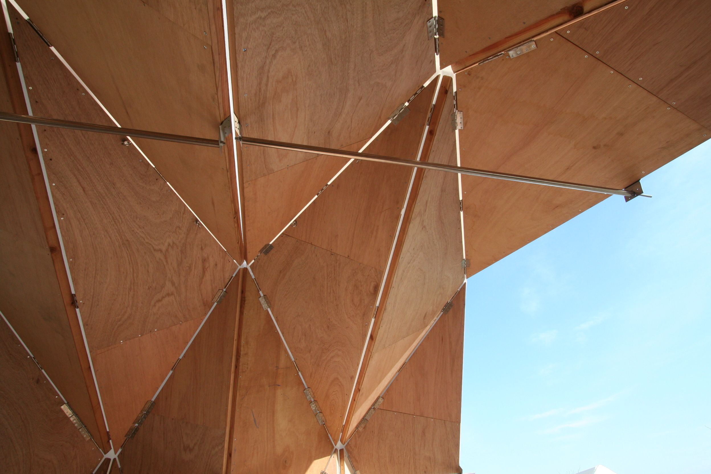 Wooden Rigid Folding Architecture