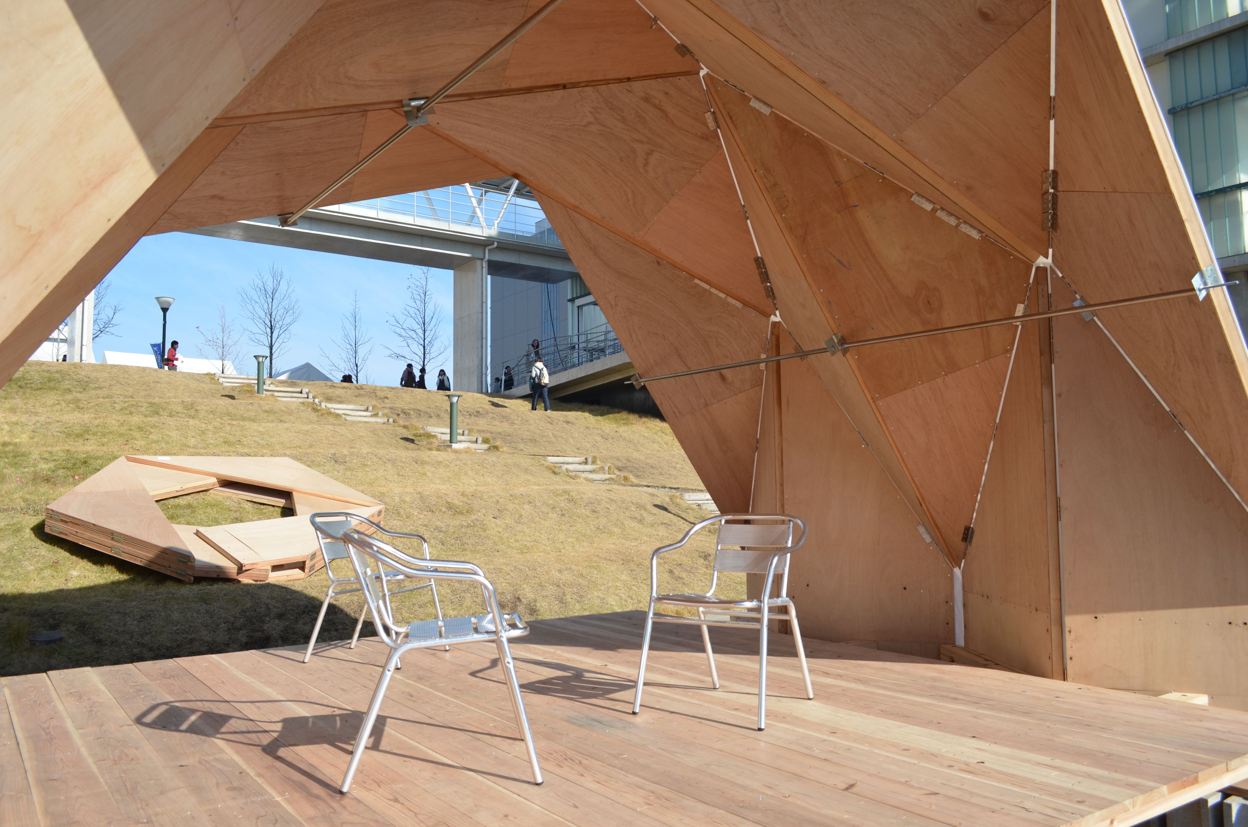 Wooden Rigid Folding Architecture - 2