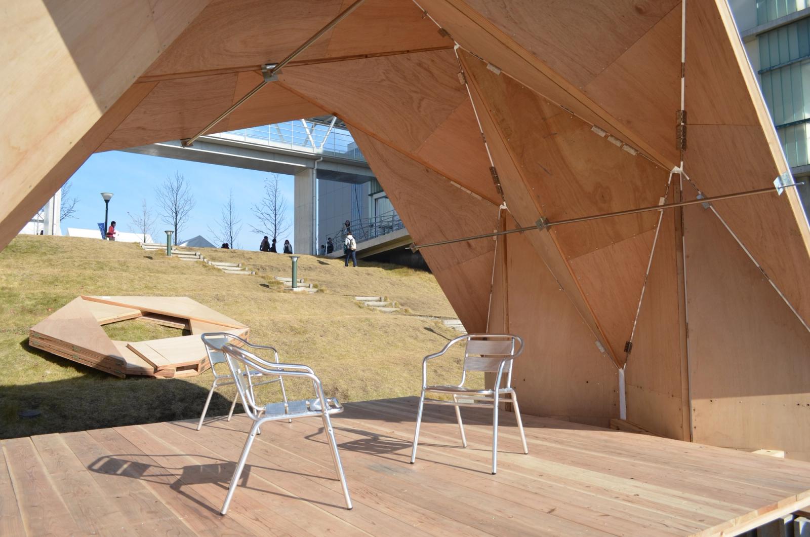 Wooden Rigid Folding Architecture - 2