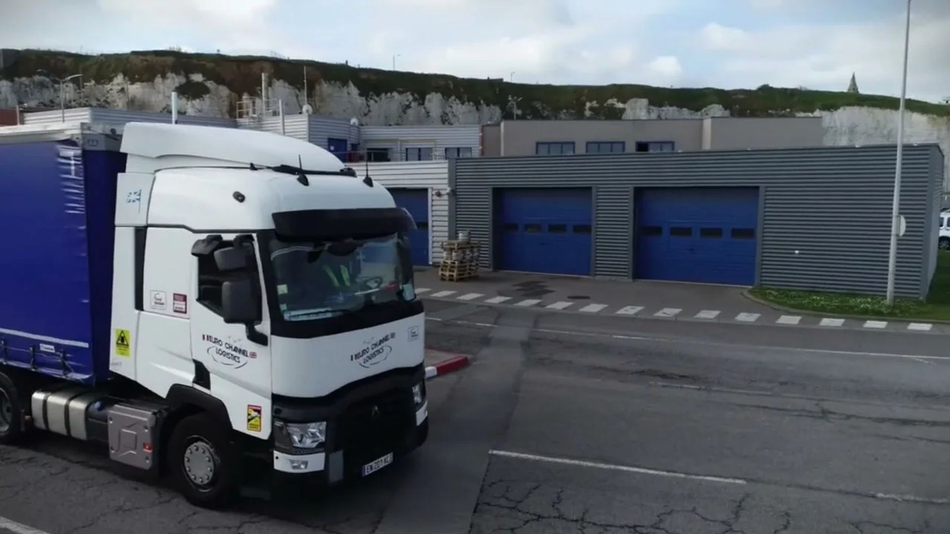 Camion Euro Channel Logistics sur la liaison Dieppe–Newhaven