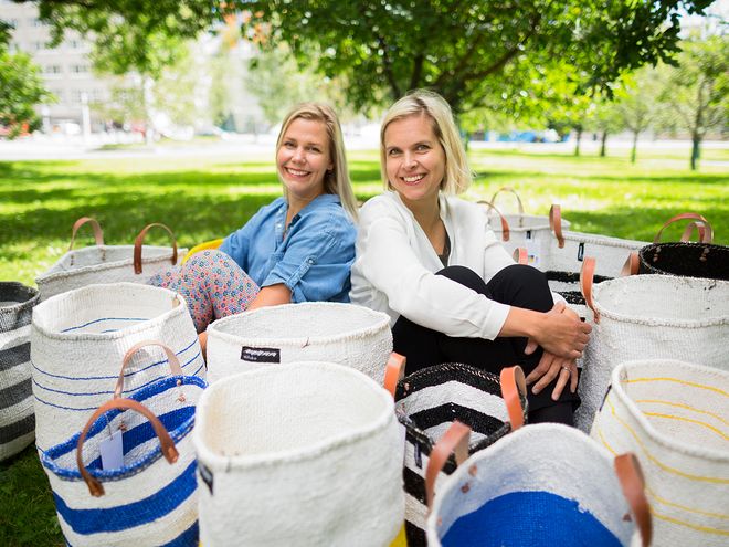 Mari Martikainen and Minna Impiö of Mifuko